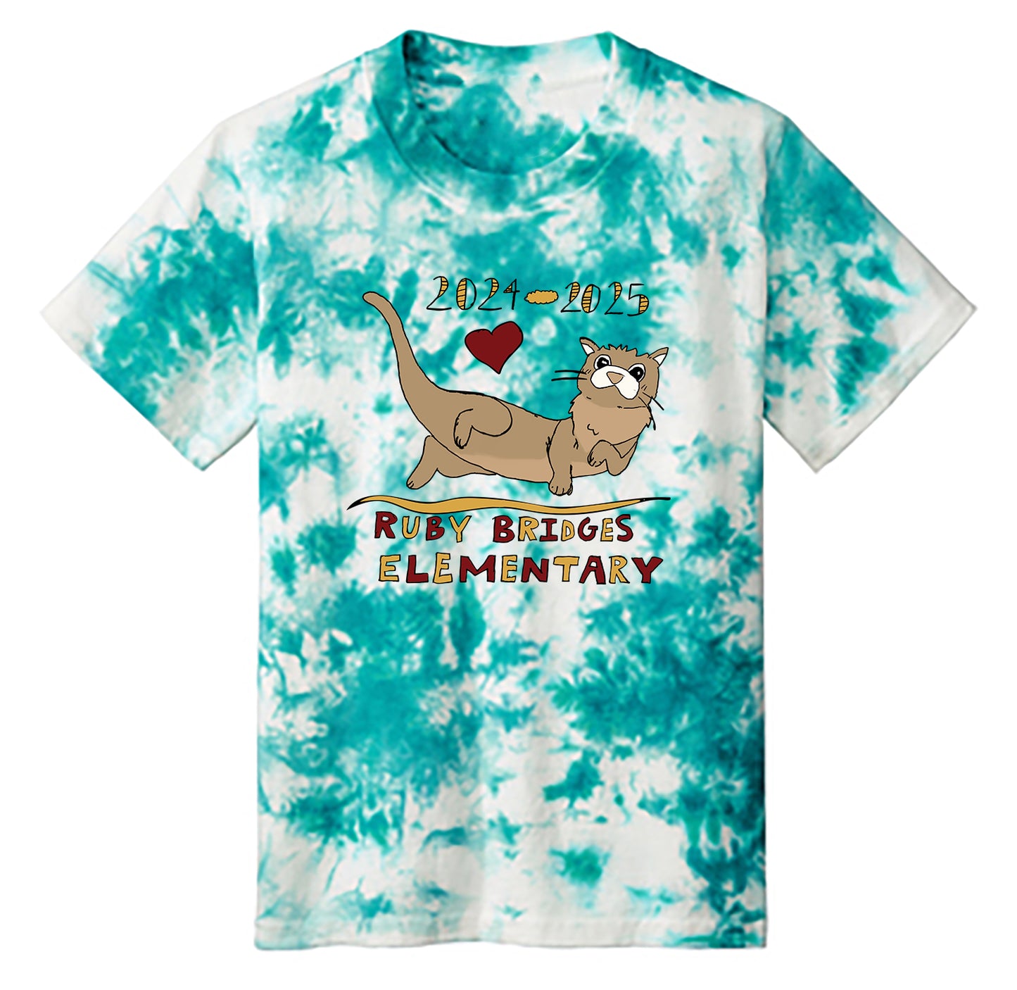 Youth Crystal Tie-Dye Tee