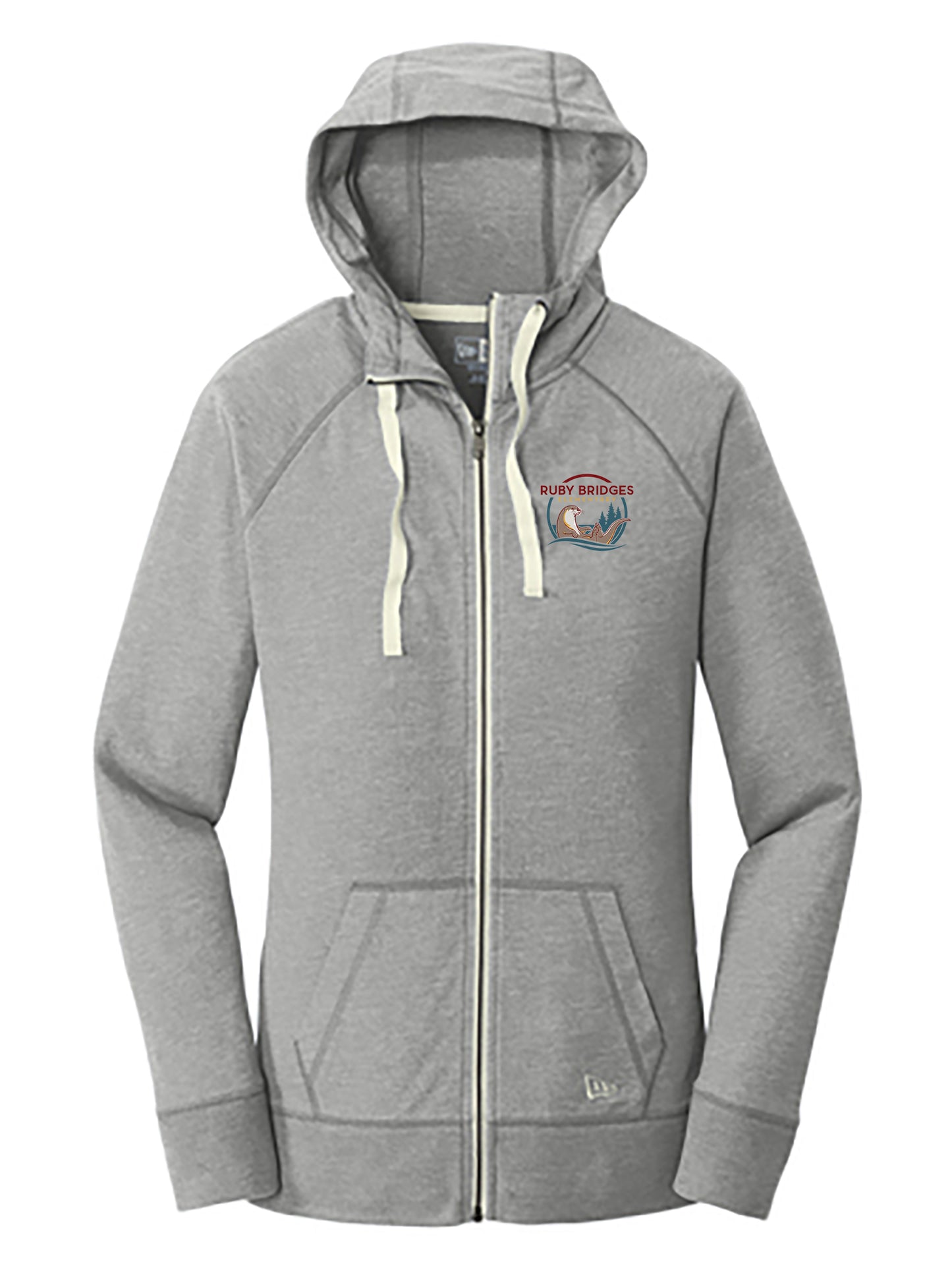 New Era® Women's Sueded Cotton Blend Full-Zip Hoodie