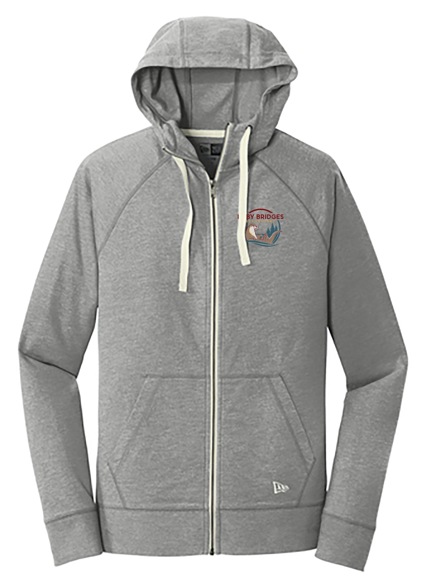 New Era® Sueded Cotton Blend Full-Zip Hoodie