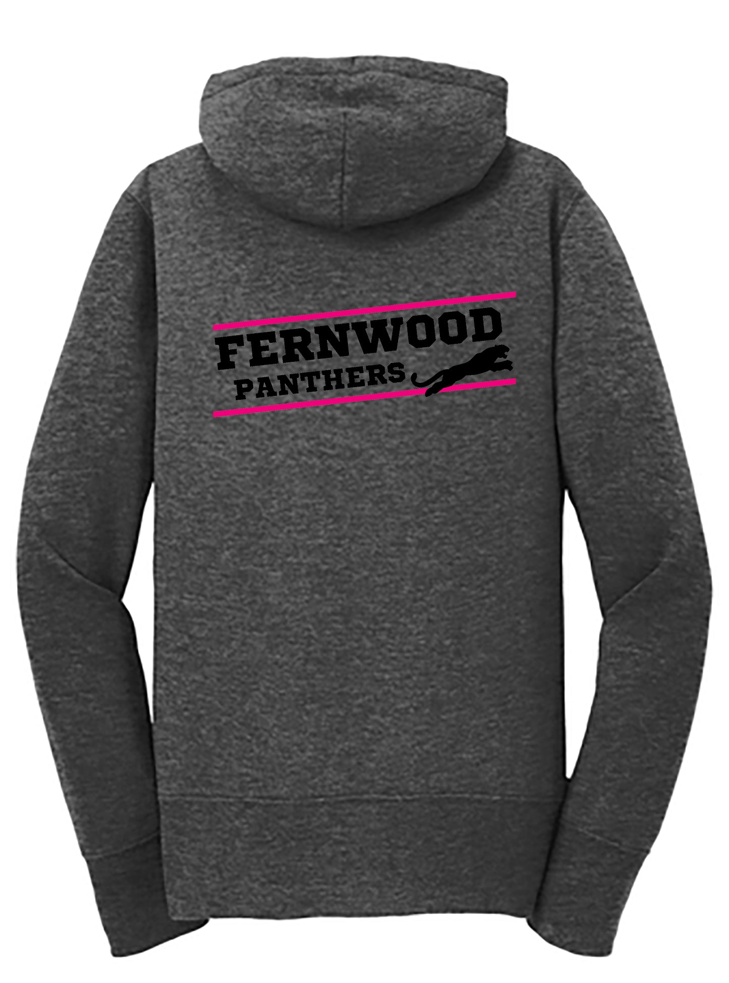 Heather Grey Women's Core Fleece Full-Zip Hooded Sweatshirt
