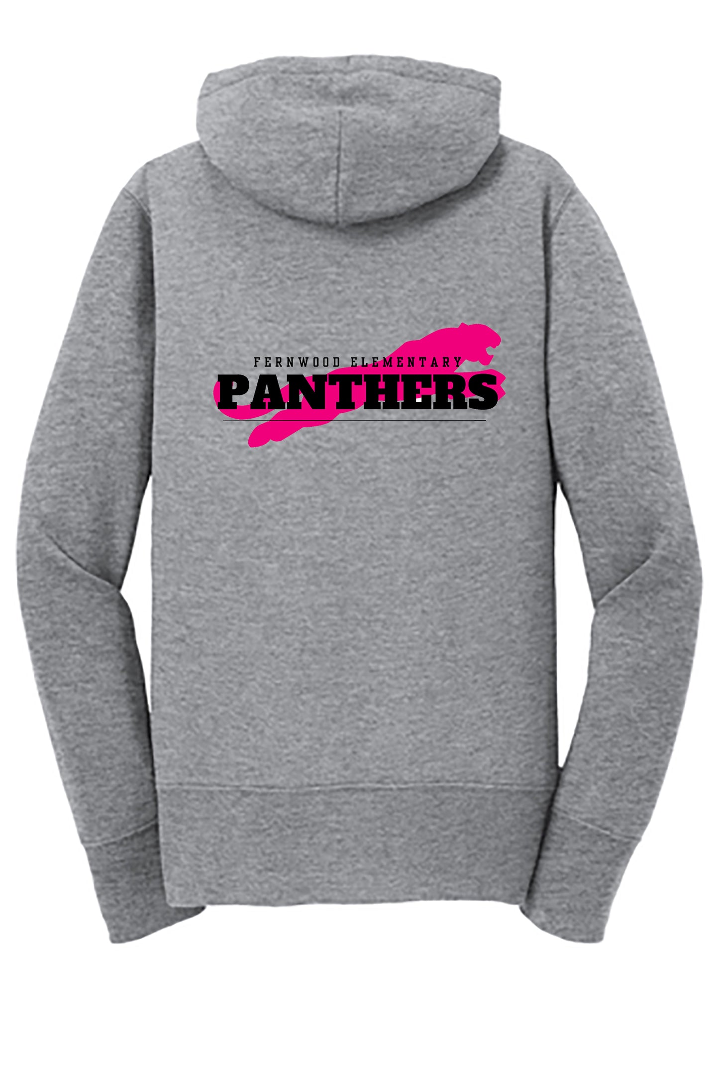 Althletic Heather Women's Core Fleece Full-Zip Hooded Sweatshirt