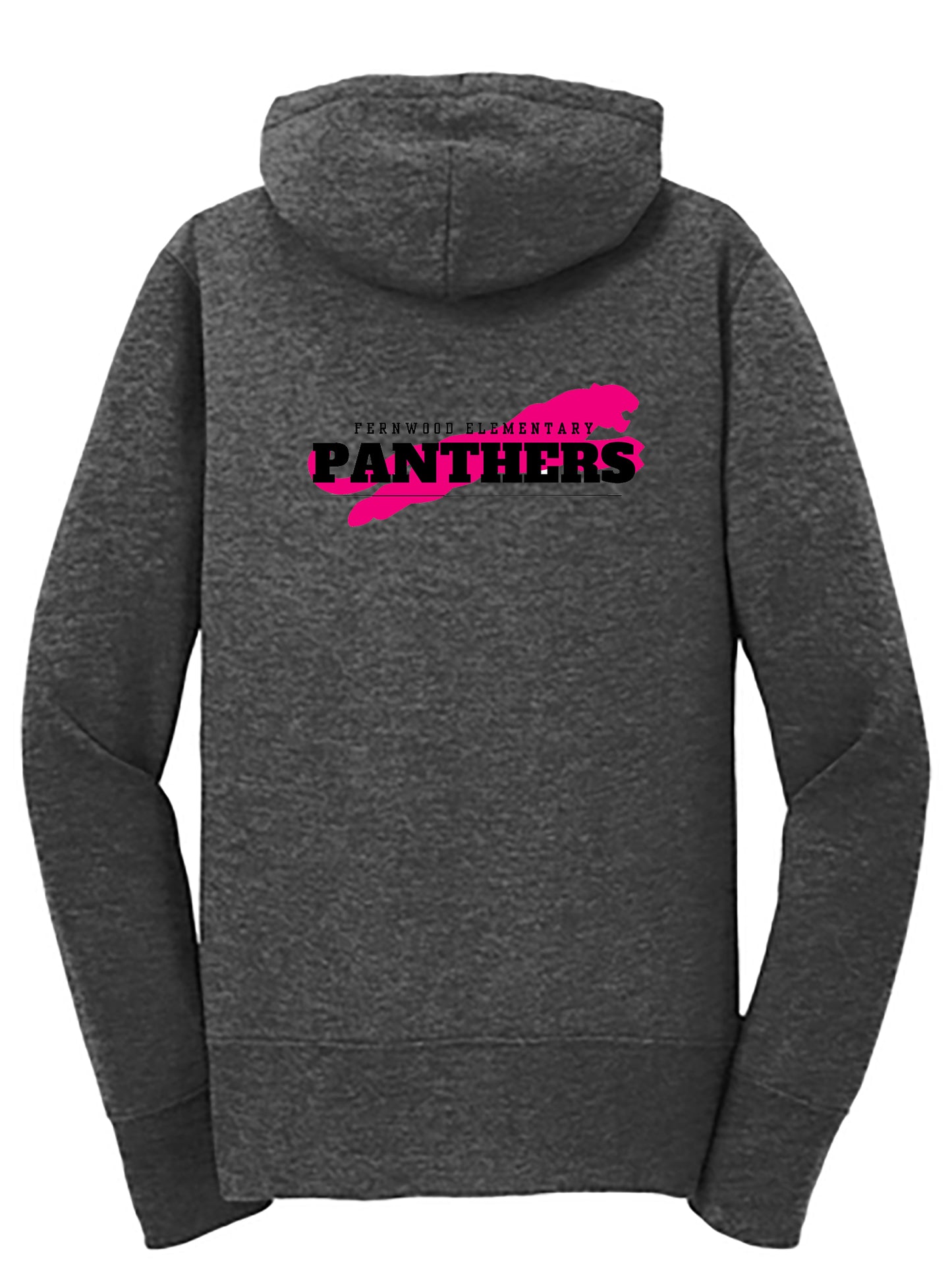 Heather Grey Women's Core Fleece Full-Zip Hooded Sweatshirt