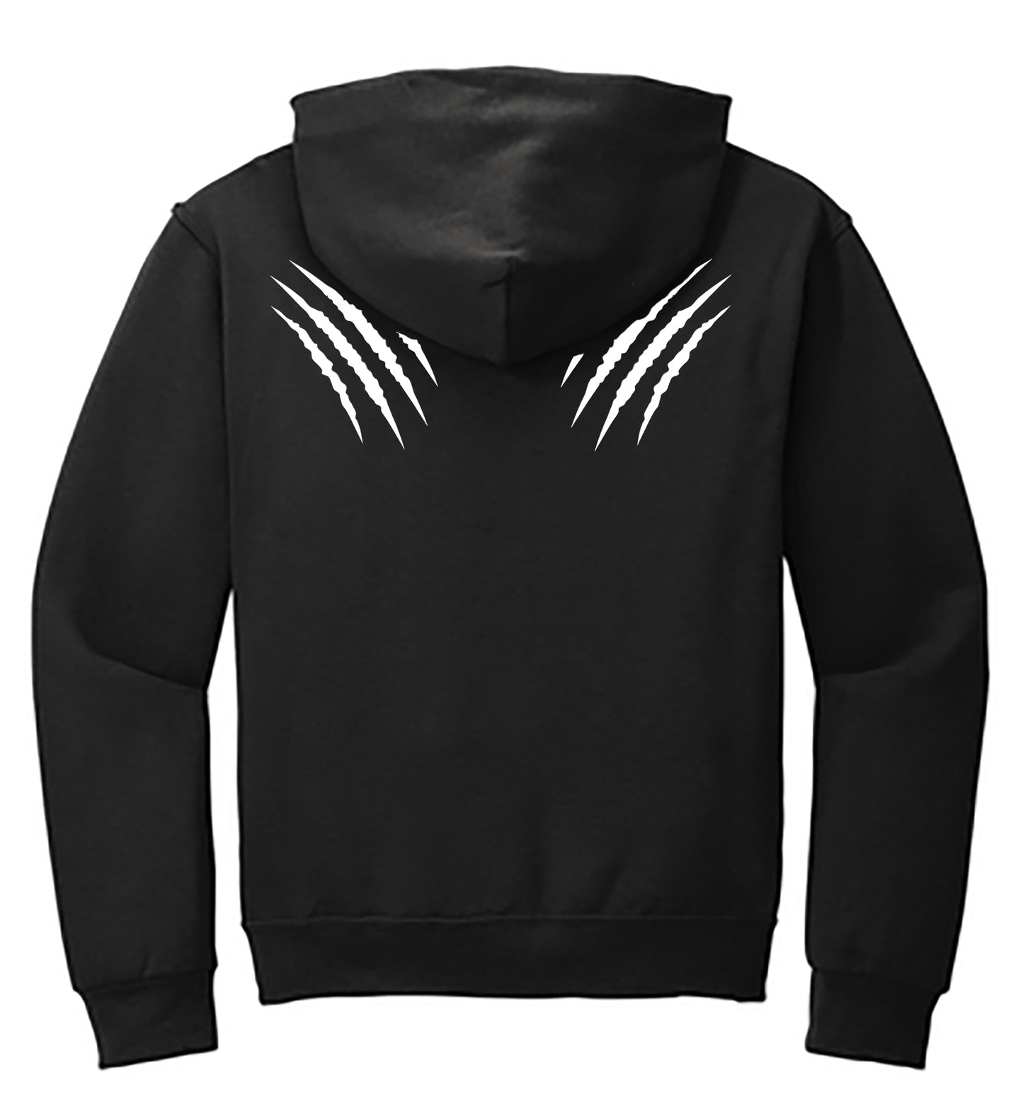 Black NuBlend® Pullover Hooded Sweatshirt