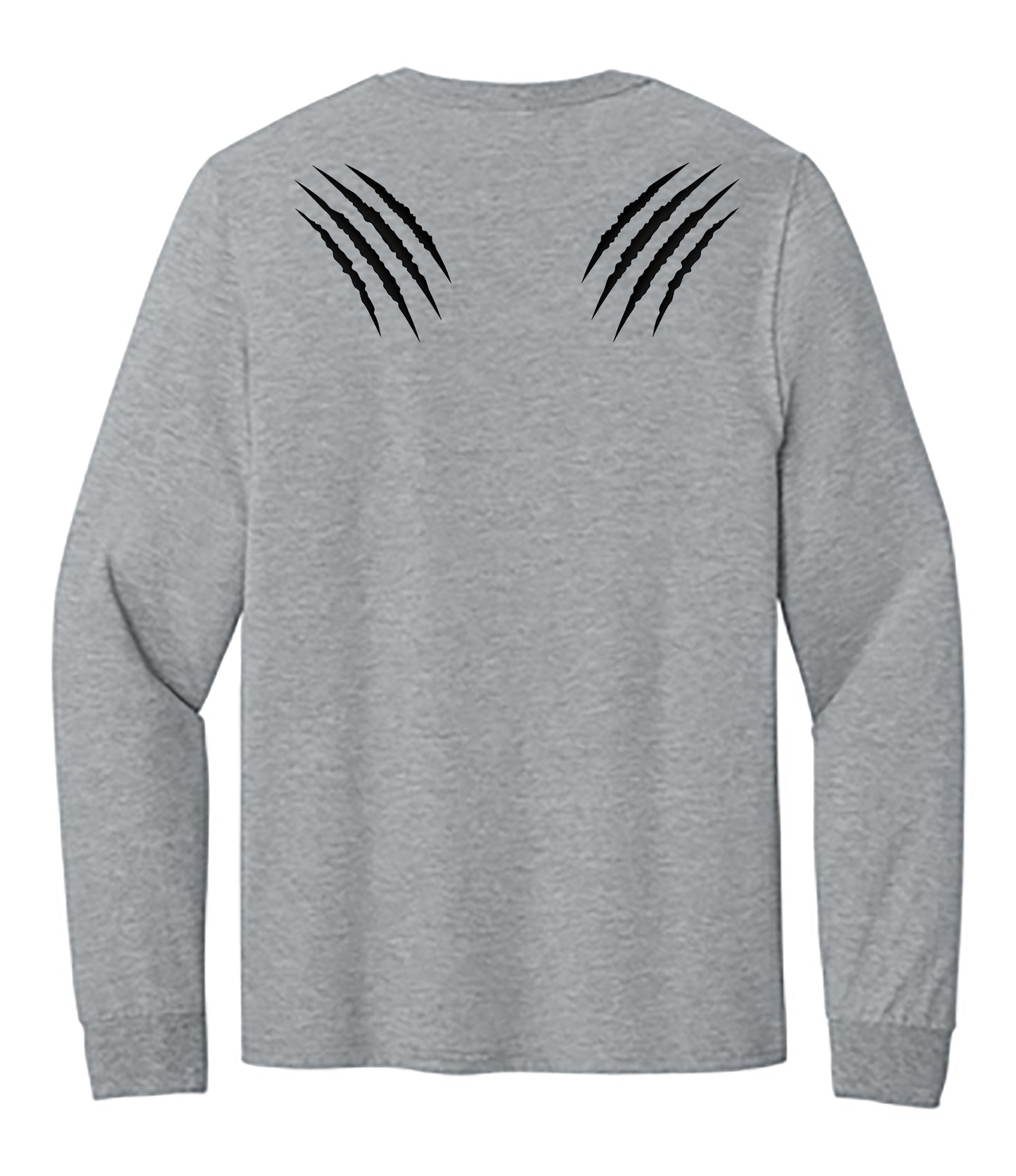 Athletic Heather Adult Unisex Cotton Long Sleeve T-Shirt