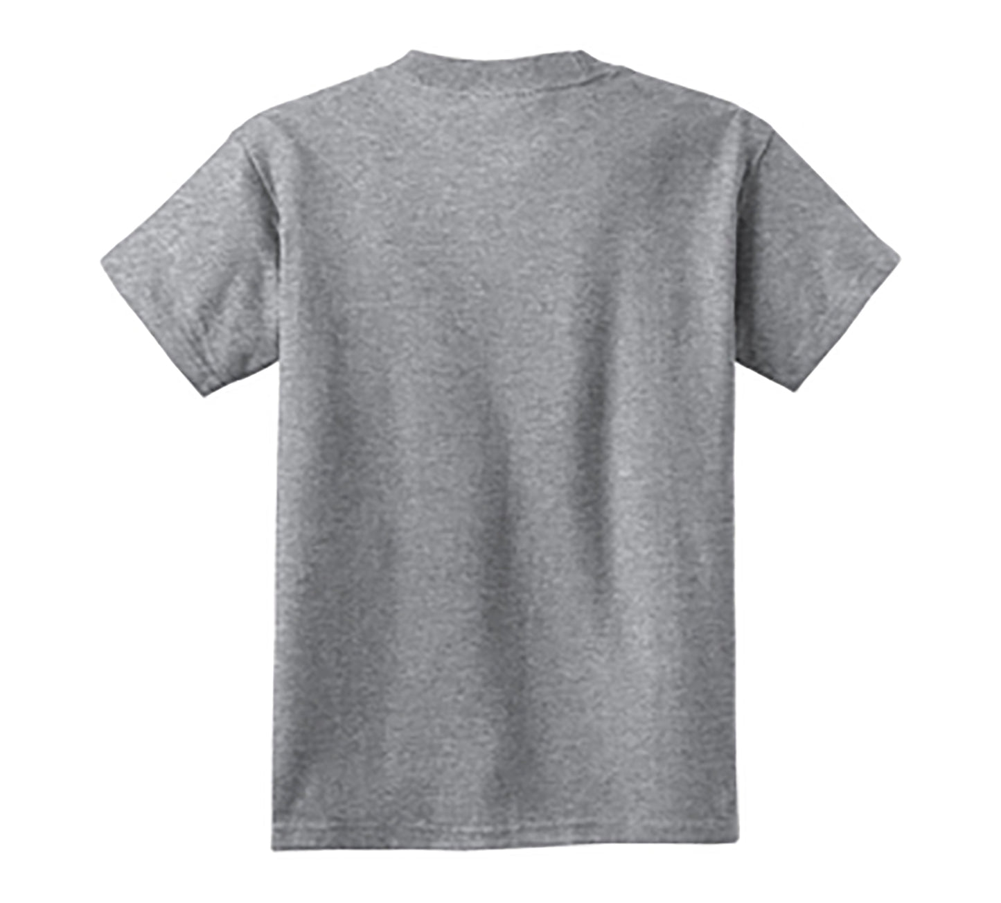 Athletic Heather Youth Core Cotton Tee
