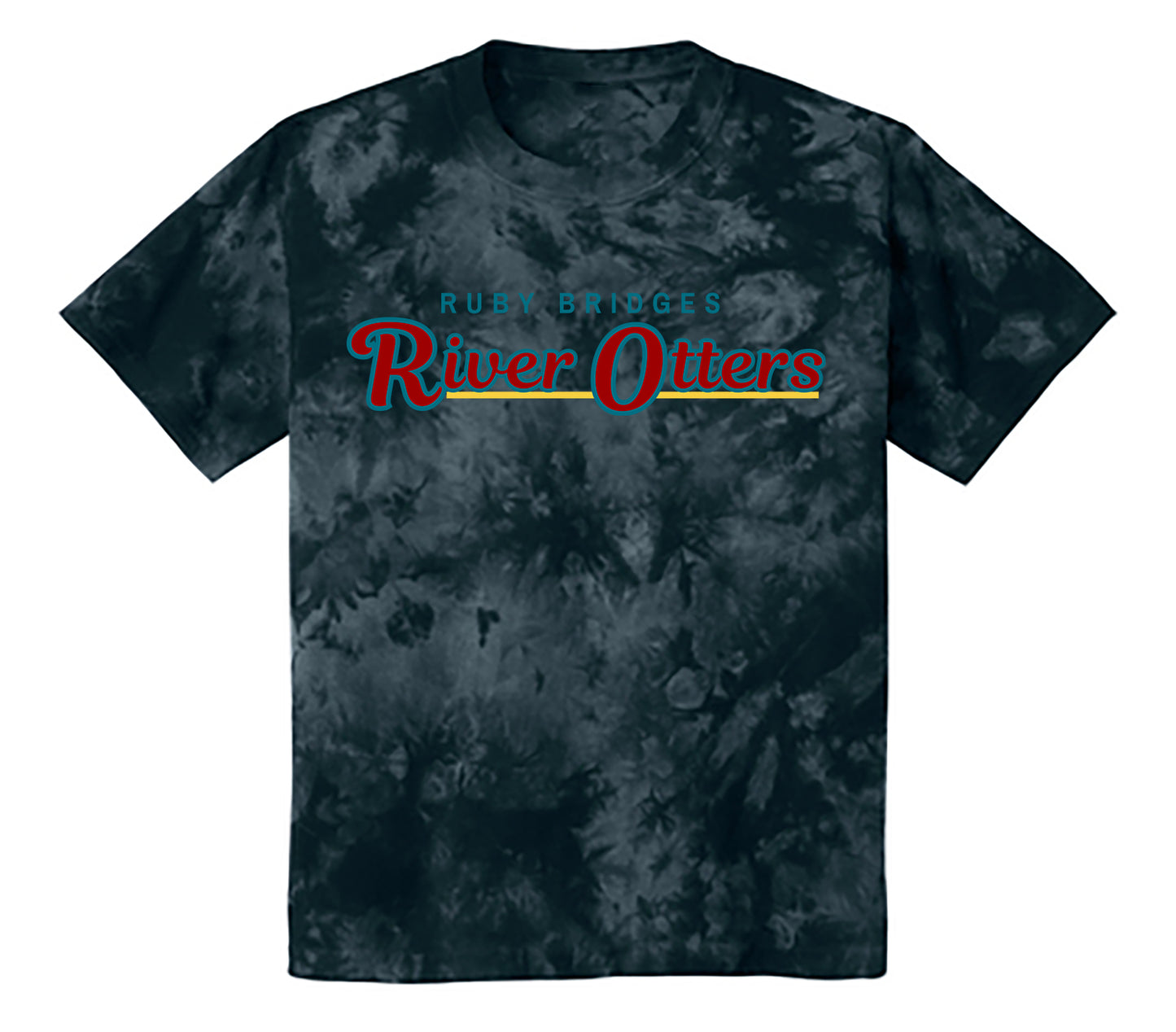 River Otters Crystal Tie-Dye Tee (Youth)