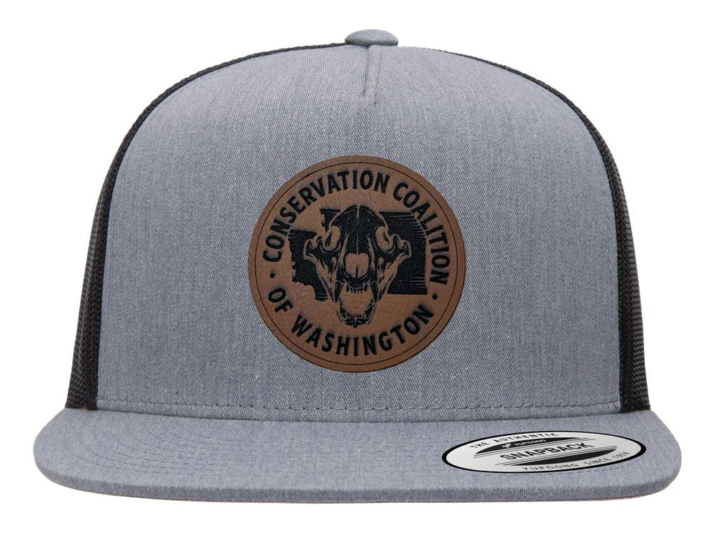 Conservation Coalition of Washington State – Heather Grey Flat Bill Hat