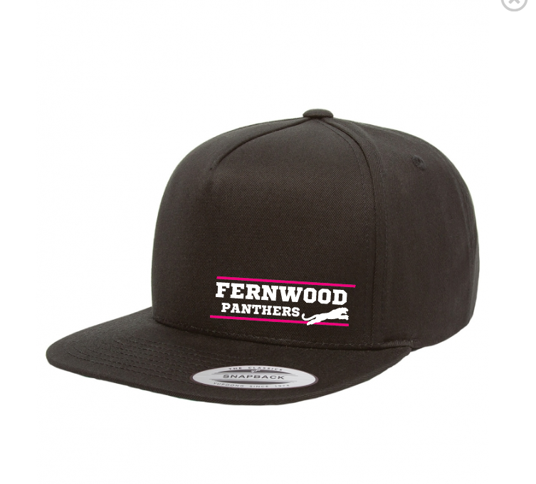 Adult 5-Panel Cotton Twill Snapback Cap