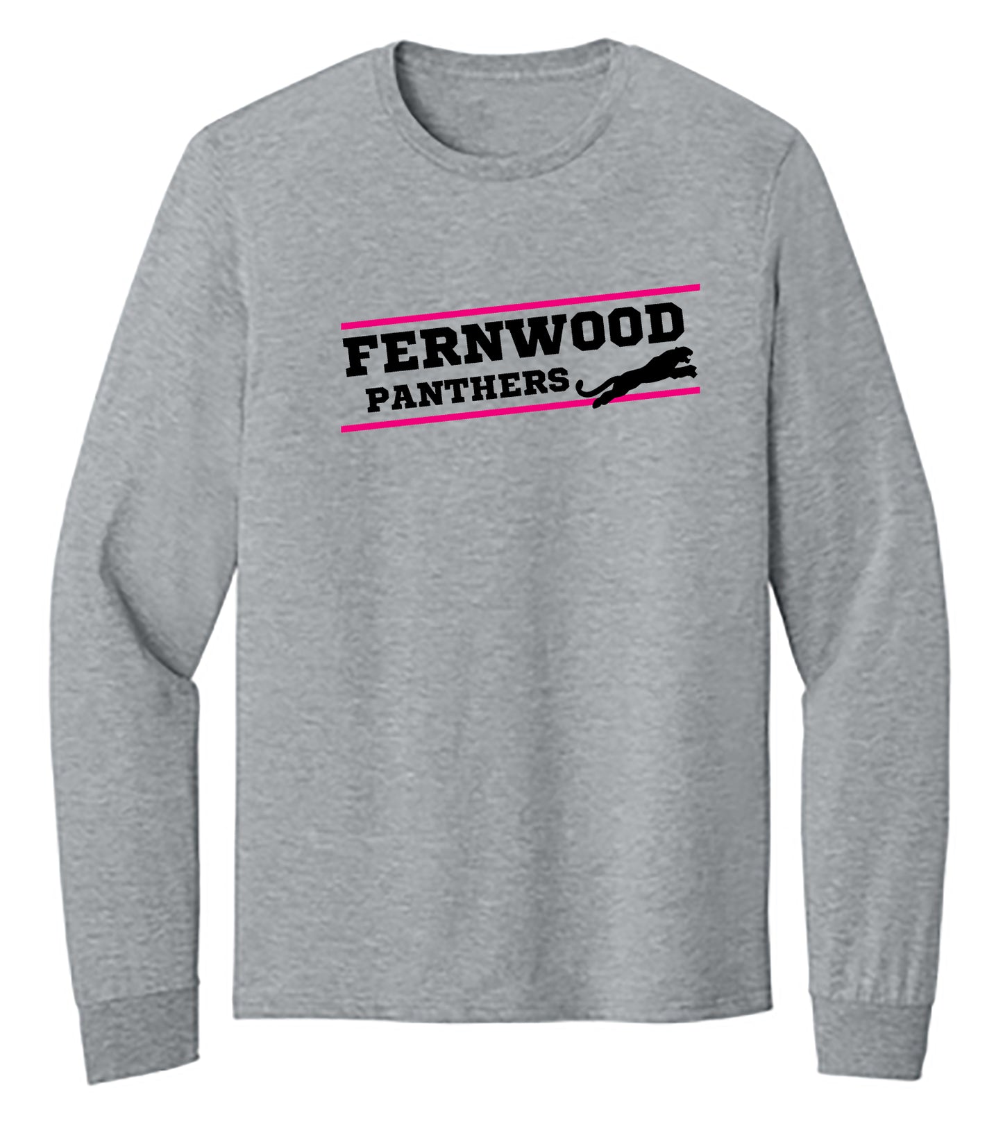Athletic Heather Adult Unisex Cotton Long Sleeve T-Shirt