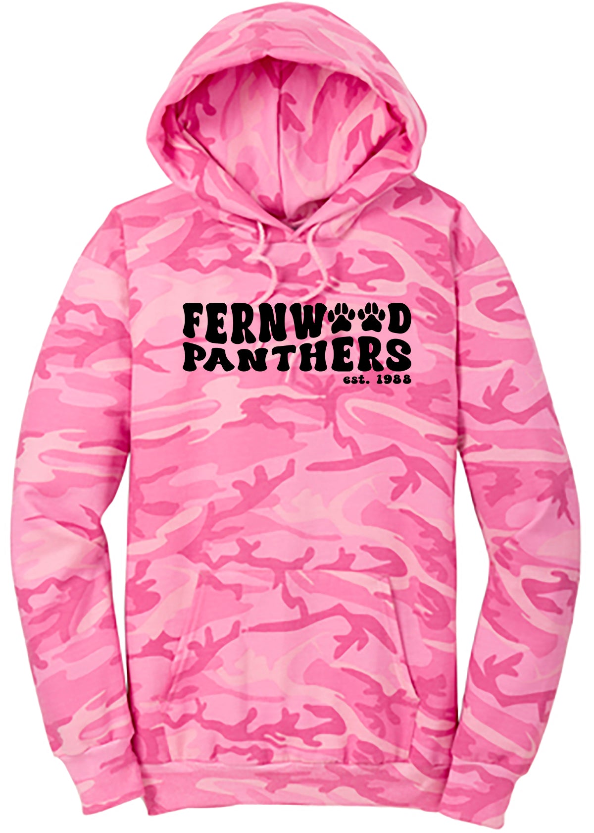 Core Fleece Camo Pullover Hooded Sweatshirt