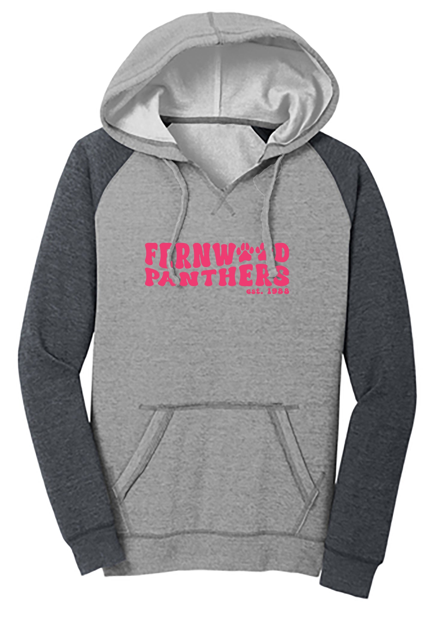 Women’s Lightweight Fleece Raglan Hoodie