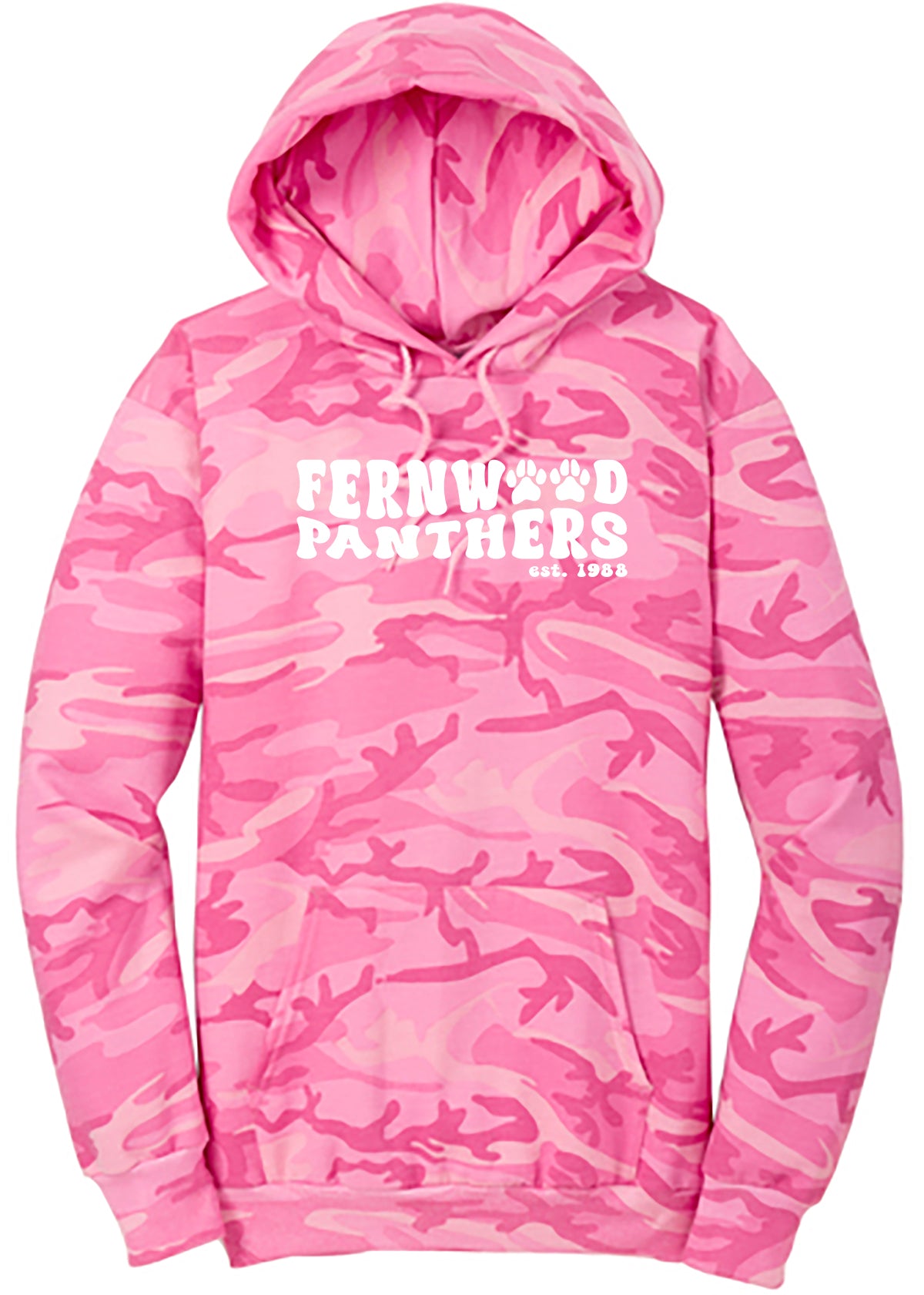 Core Fleece Camo Pullover Hooded Sweatshirt