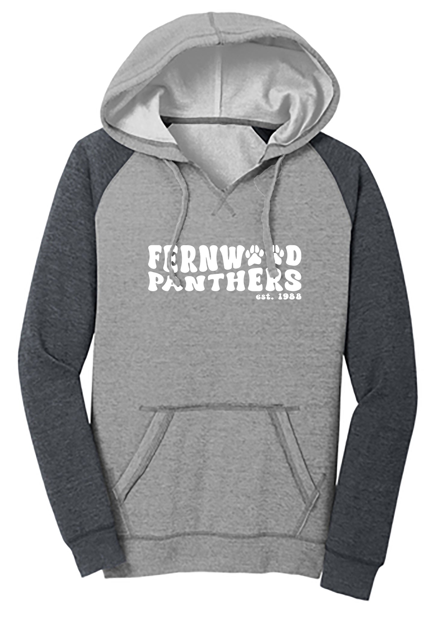 Women’s Lightweight Fleece Raglan Hoodie