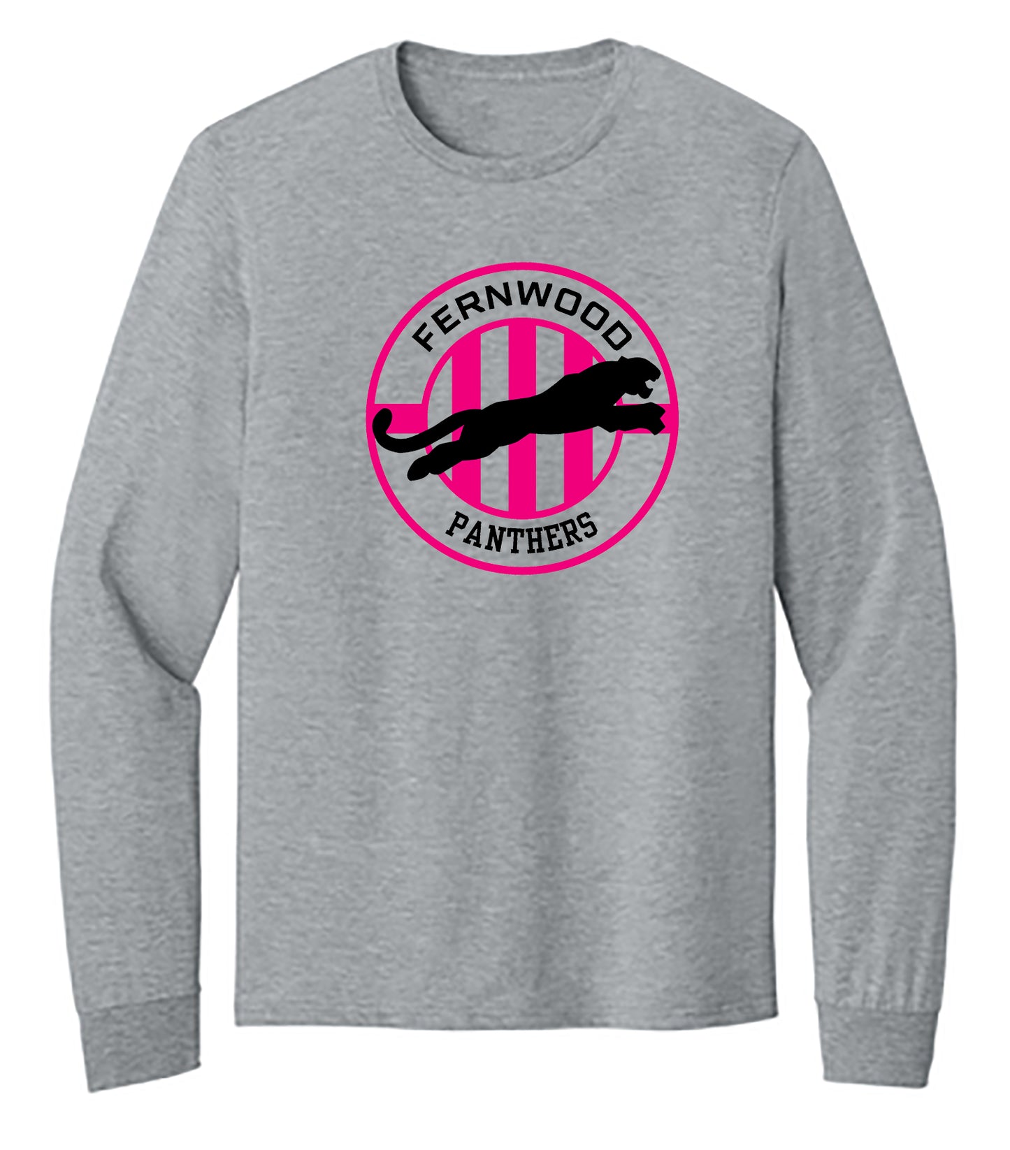 Athletic Heather Adult Unisex Cotton Long Sleeve T-Shirt