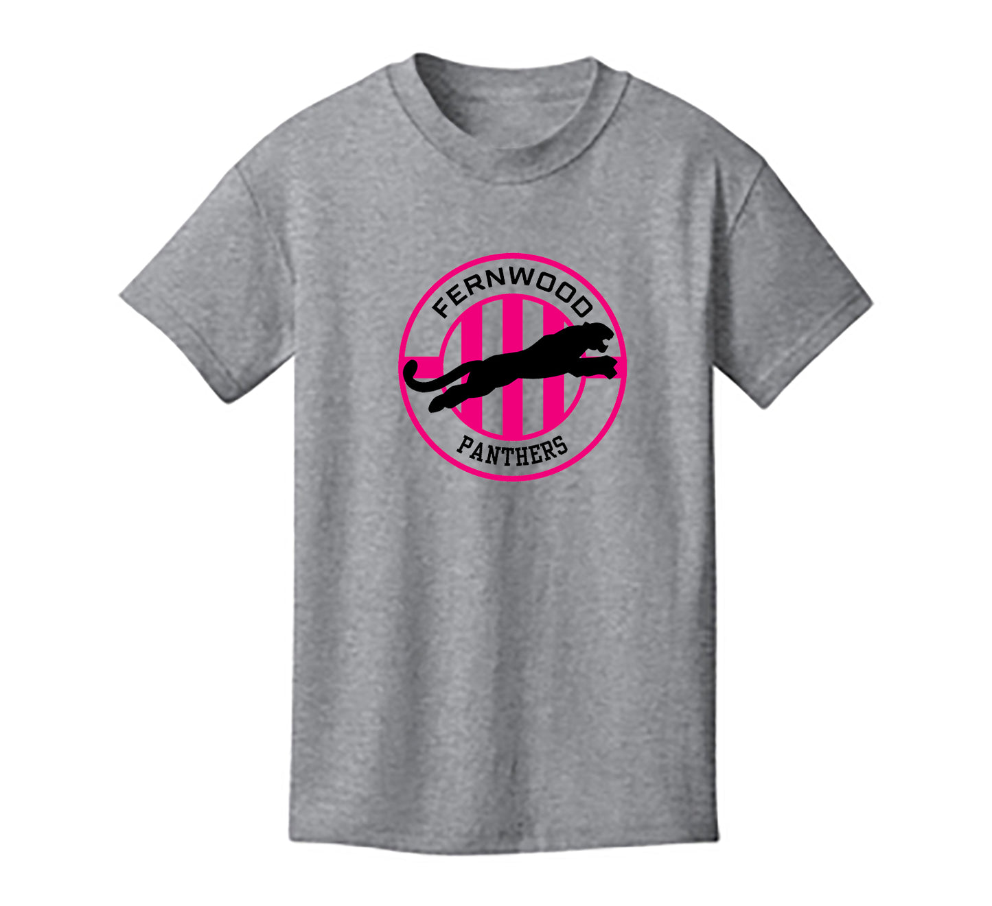 Athletic Heather Youth Core Cotton Tee