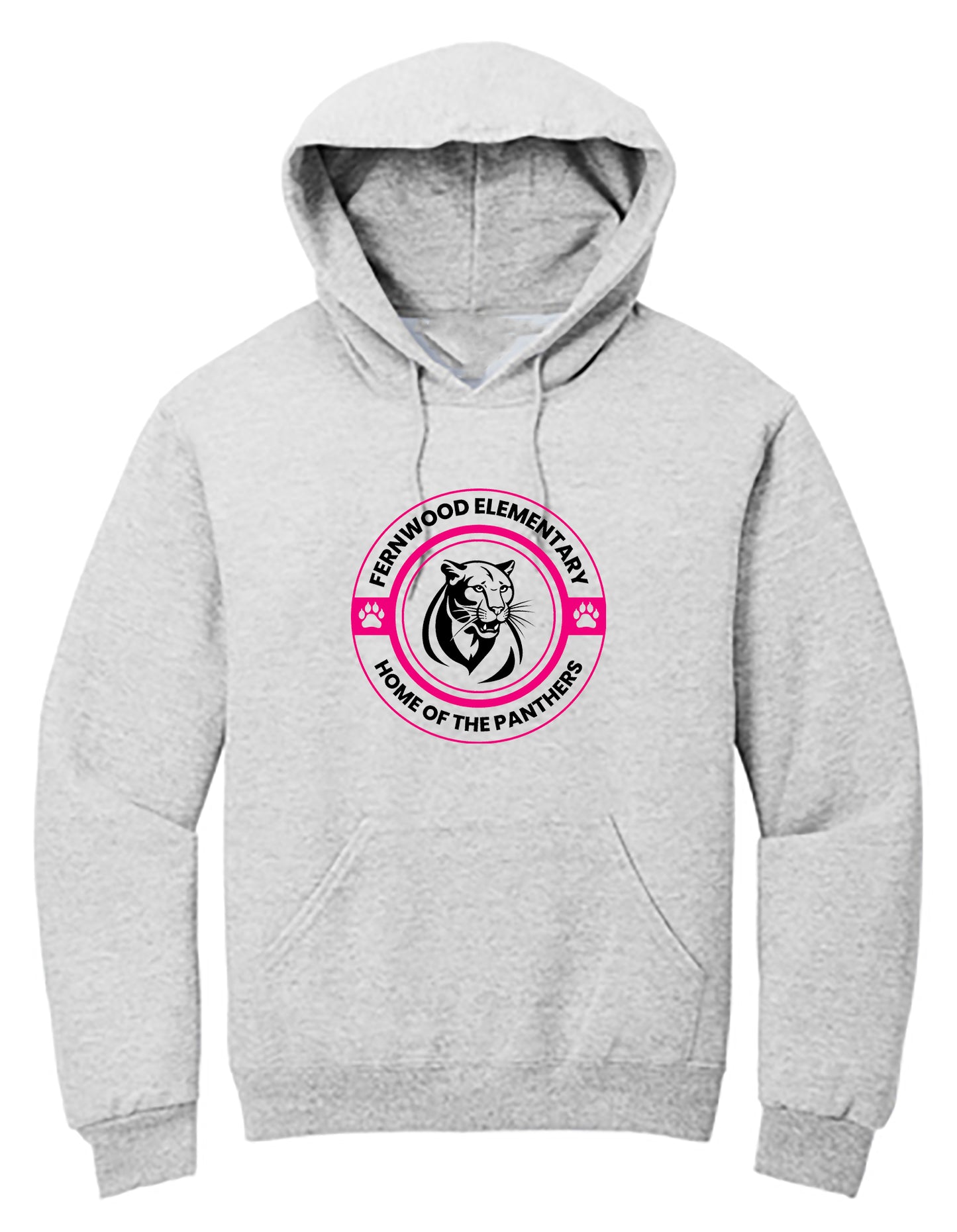 Ash Adult NuBlend® Pullover Hooded Sweatshirt