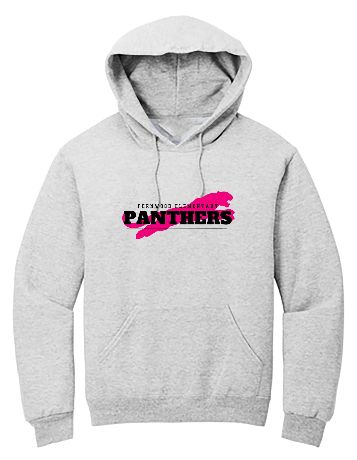 Ash Adult NuBlend® Pullover Hooded Sweatshirt