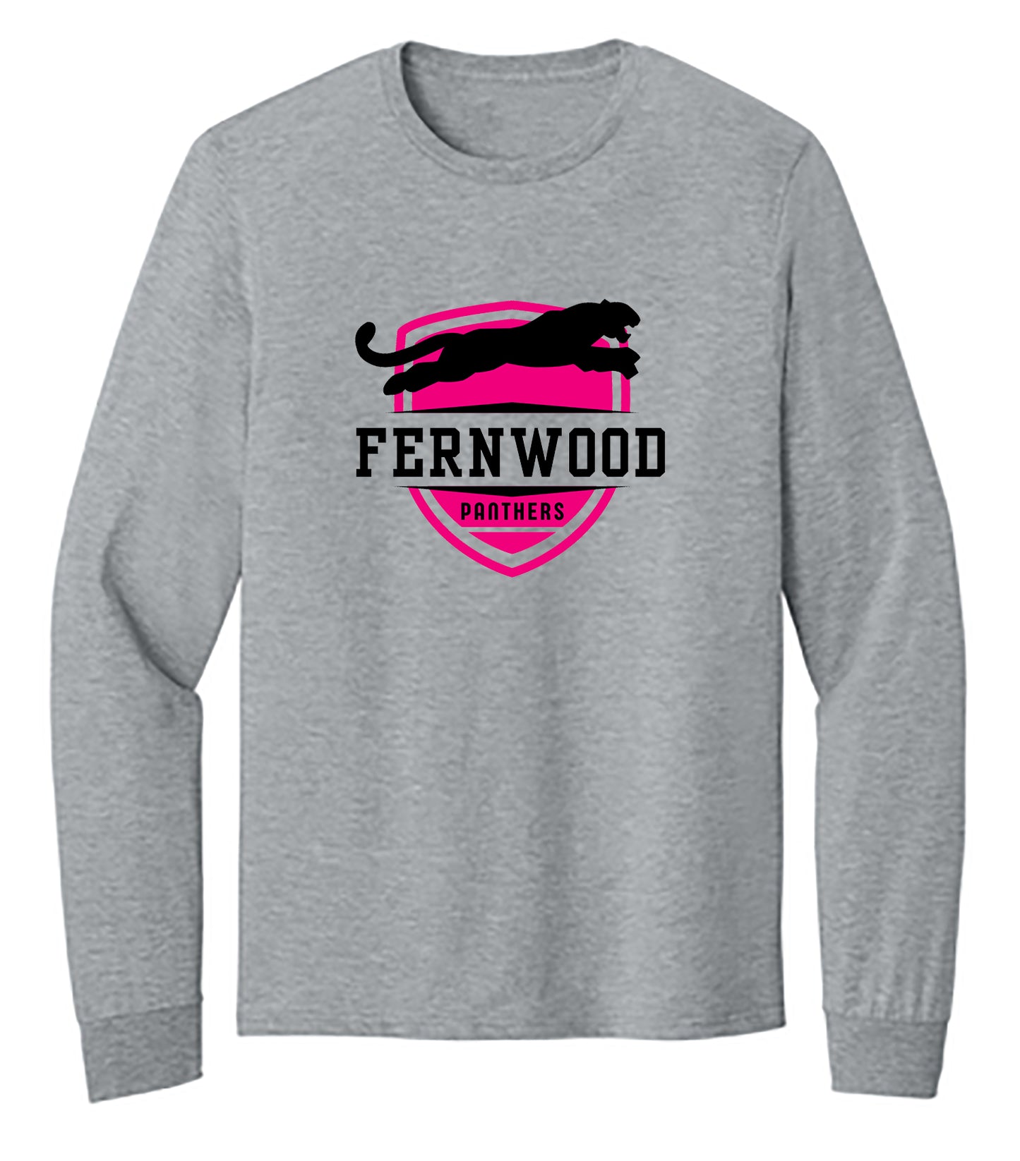 Athletic Heather Adult Unisex Cotton Long Sleeve T-Shirt