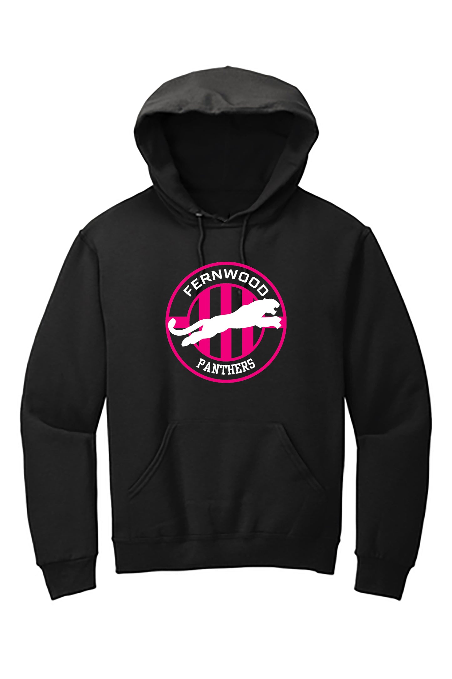 Black NuBlend® Pullover Hooded Sweatshirt