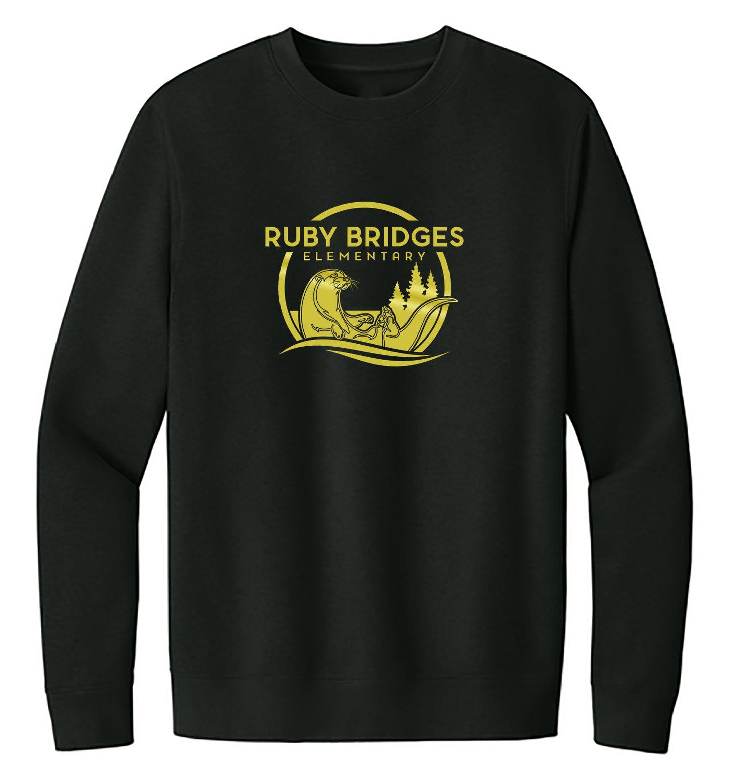 Ruby Bridges Elementary Limited Edition Black Crew Neck Sweatshirt