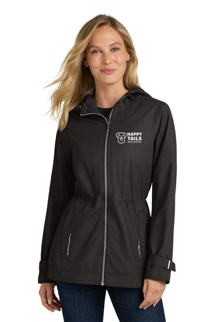 Modern Reflective Rain Jacket