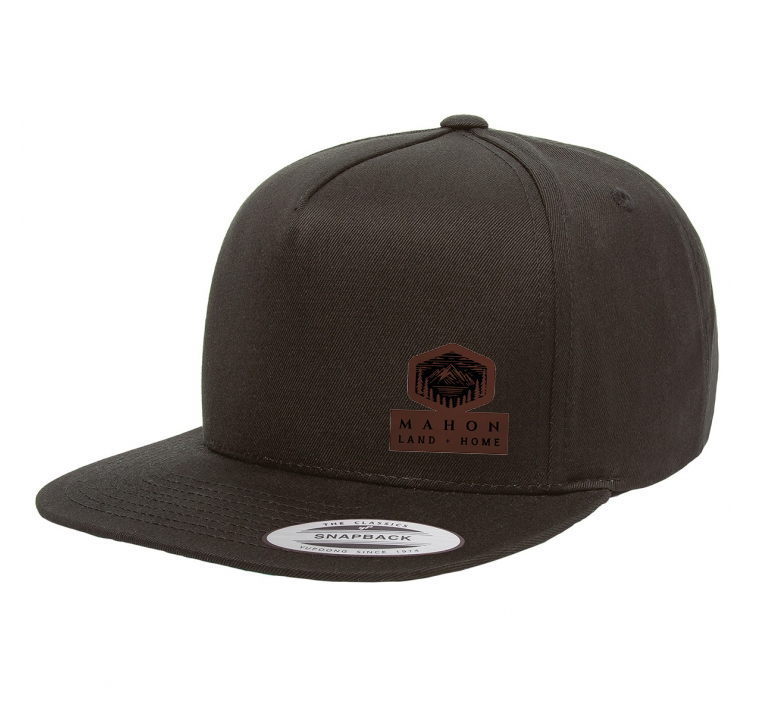 Yupoong Adult 5-Panel Cotton Twill Snapback Cap