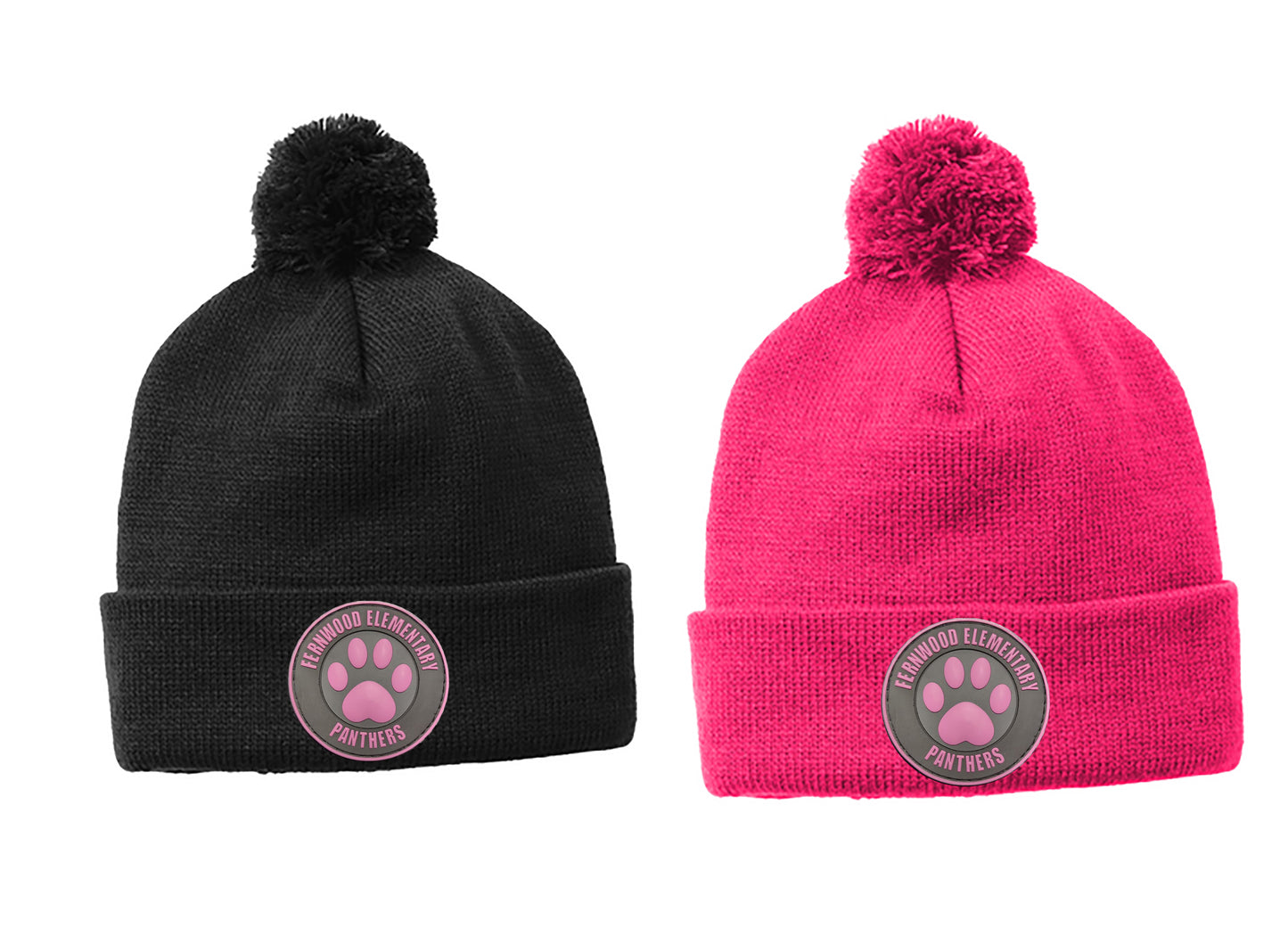 Fernwood Panther Pride Pom Pom Beanie