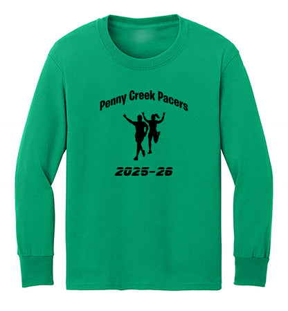Penny Creek Pacers Adult Long Sleeve Tee