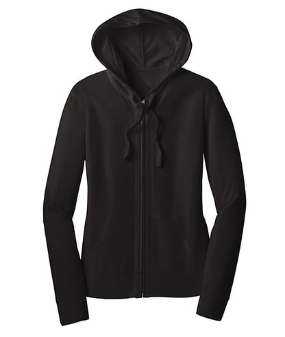 Ruby Bridges Elementary Limited Edition Women's Fitted Jersey Full-Zip Hoodie