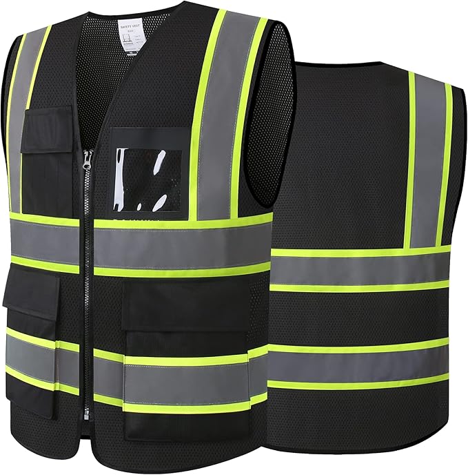 Reflective High Visibility Safety Vest