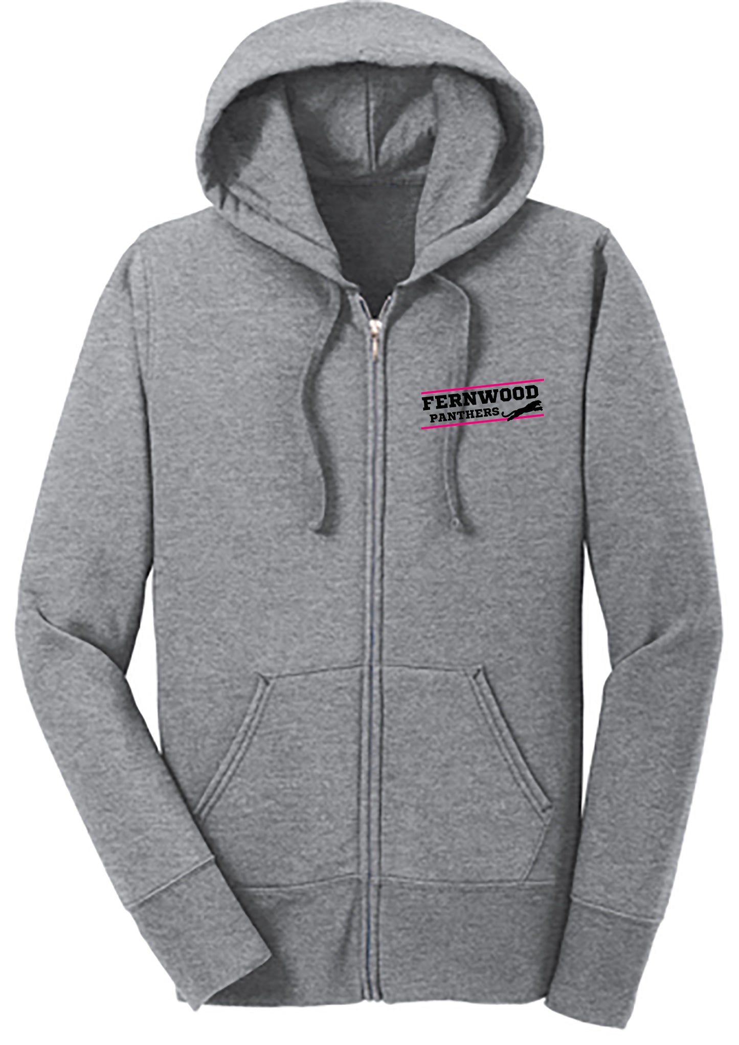 Fernwood Women's Fleece Full-Zip Hooded Sweatshirt