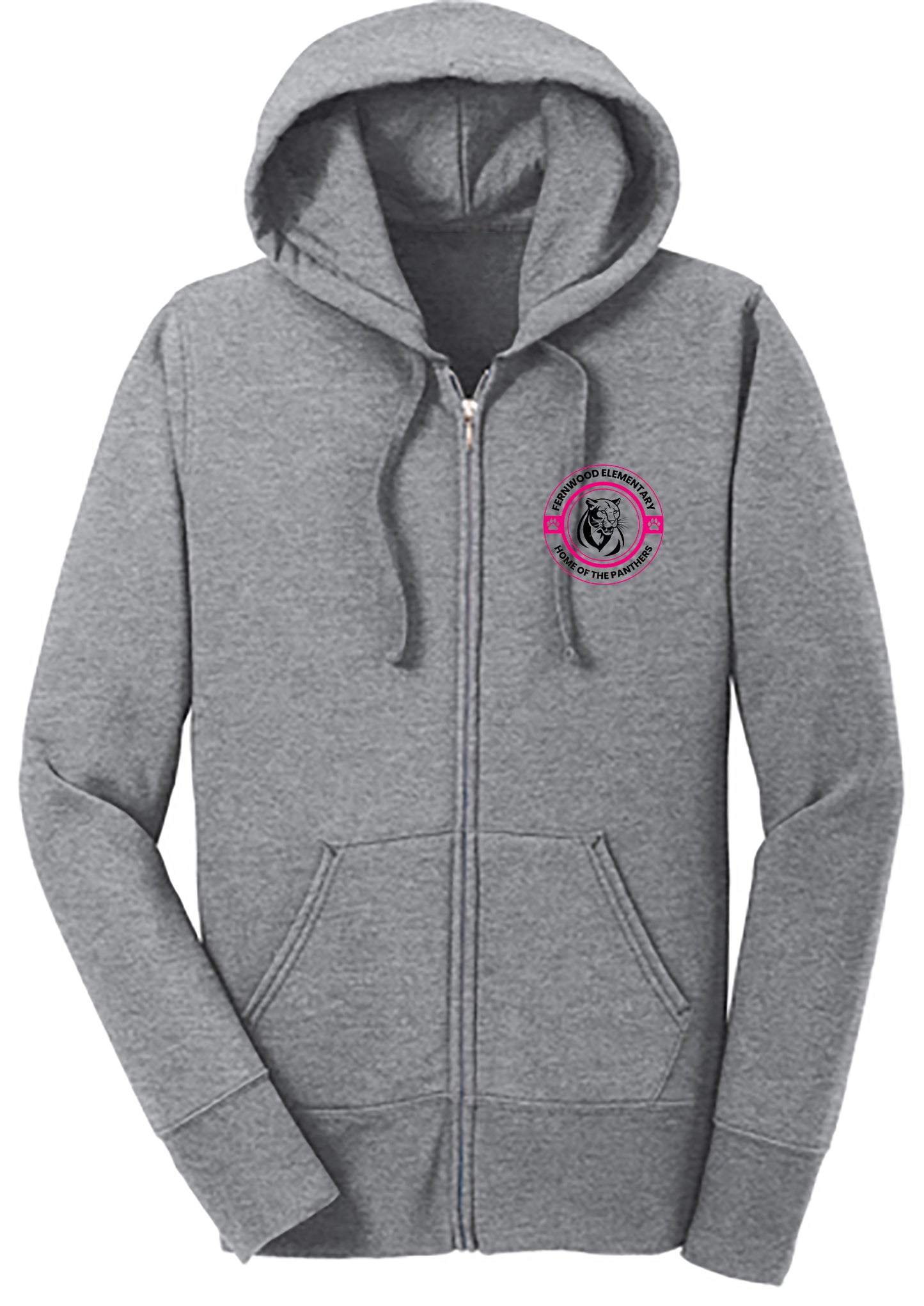 Fernwood Women's Fleece Full-Zip Hooded Sweatshirt