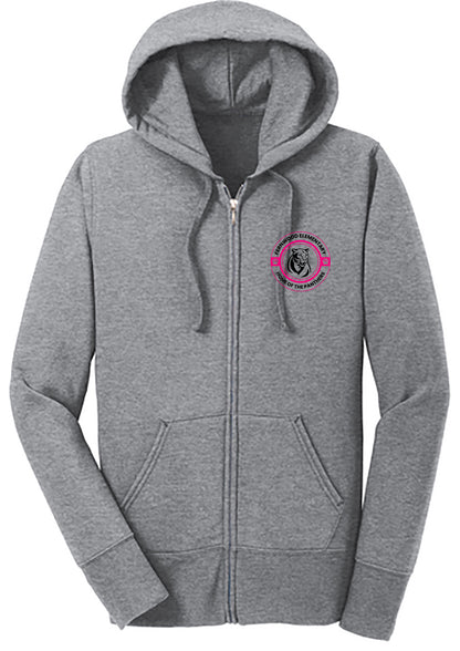 Fernwood Women's Fleece Full-Zip Hooded Sweatshirt