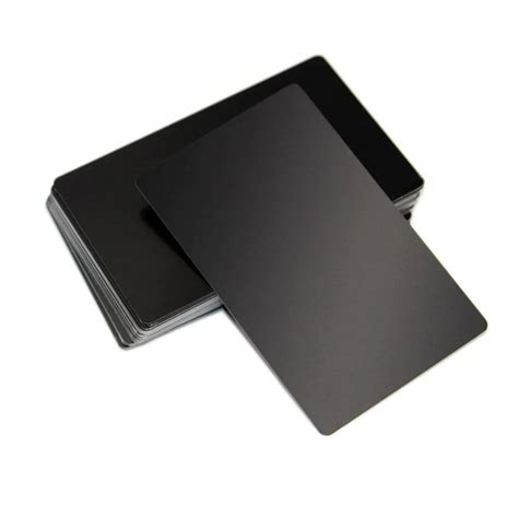 Lasered Aluminum Business Cards