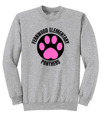 Fernwood Adult Fleece Crewneck Sweatshirt