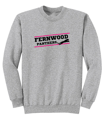 Fernwood Adult Fleece Crewneck Sweatshirt