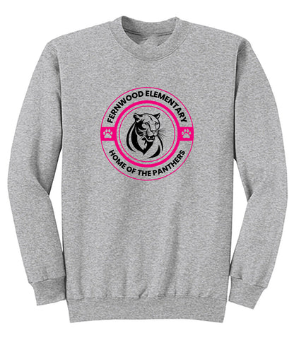 Fernwood Adult Fleece Crewneck Sweatshirt