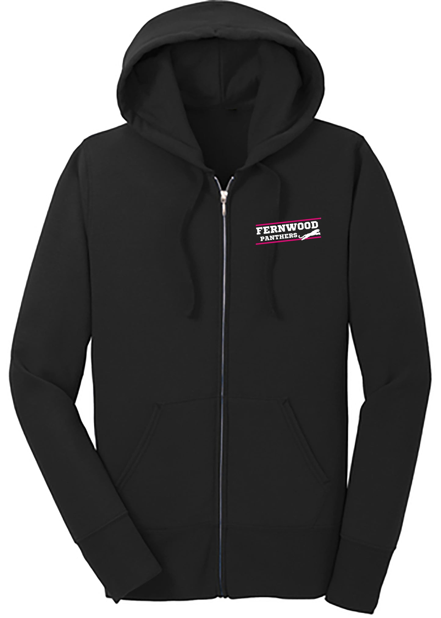 Fernwood Women's Fleece Full-Zip Hooded Sweatshirt