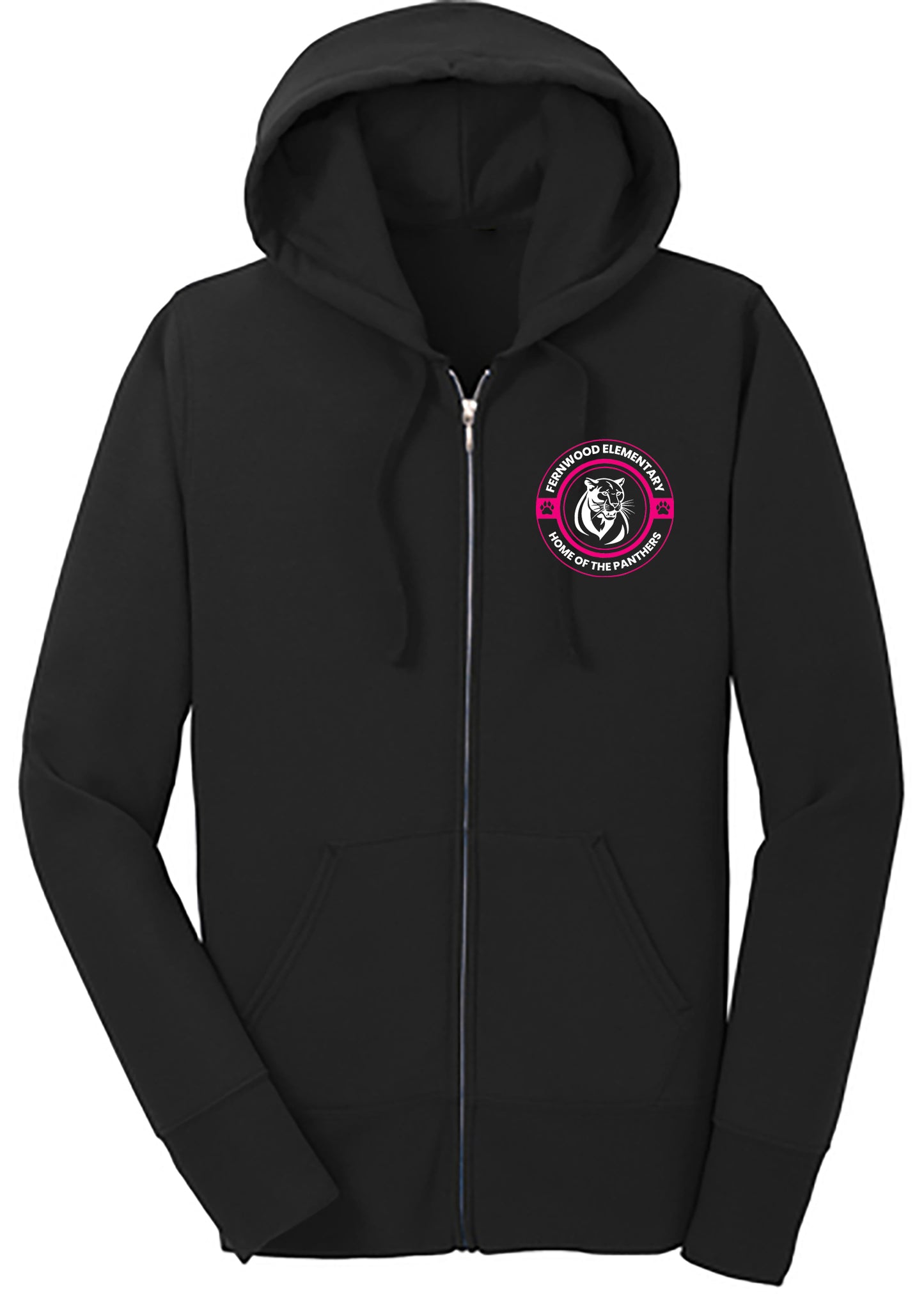 Fernwood Women's Fleece Full-Zip Hooded Sweatshirt