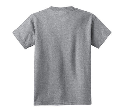 Athletic Heather Youth Core Cotton Tee