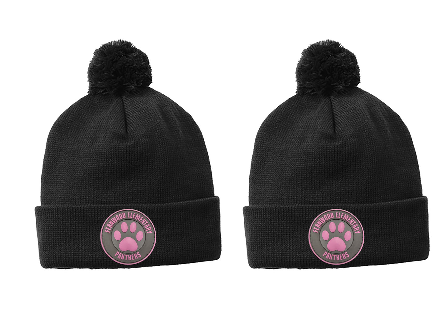 Fernwood Panther Pride Pom Pom Beanie