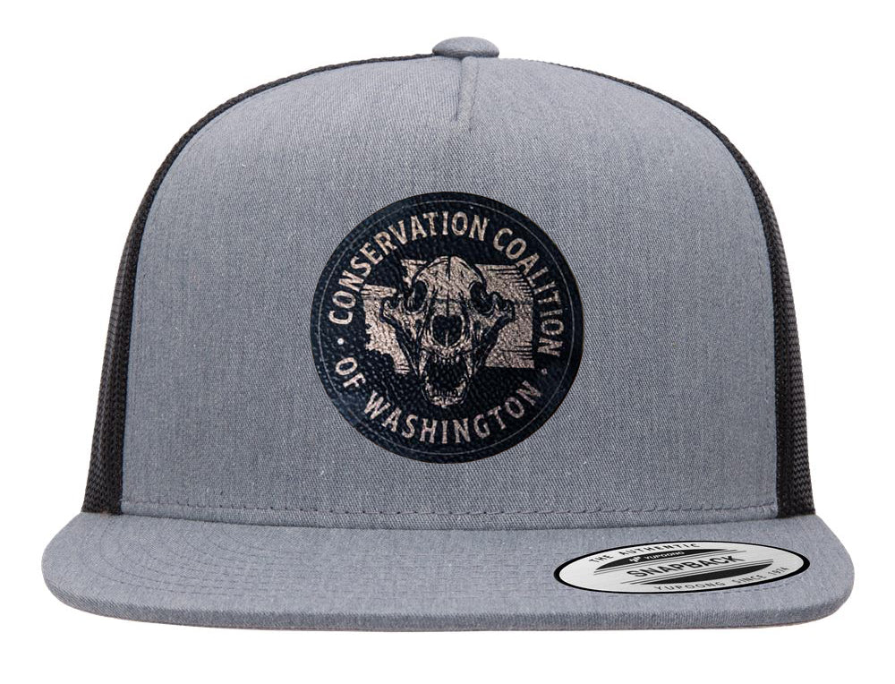 Conservation Coalition of Washington State – Heather Grey Flat Bill Hat