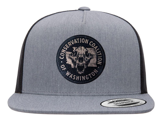 Conservation Coalition of Washington State – Heather Grey Flat Bill Hat