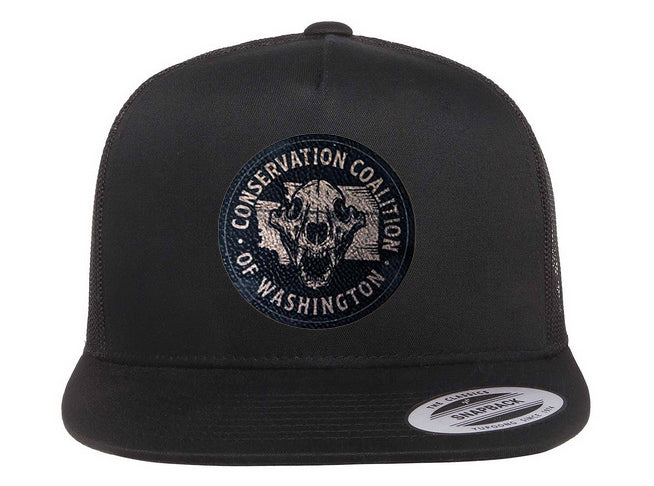 Conservation Coalition of Washington State – Black Flat Bill Hat