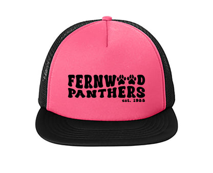 Flat Bill Snapback Trucker Cap