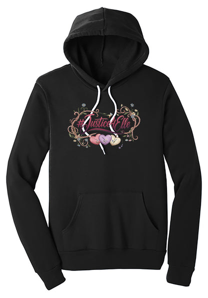 #Justice4Elle Flower Hoodie