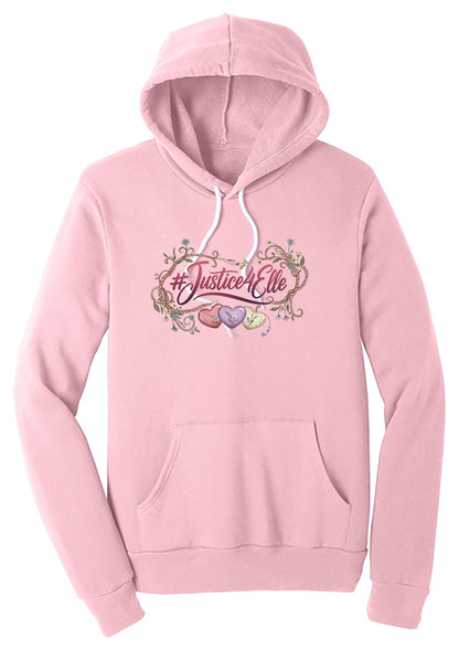 #Justice4Elle Flower Hoodie