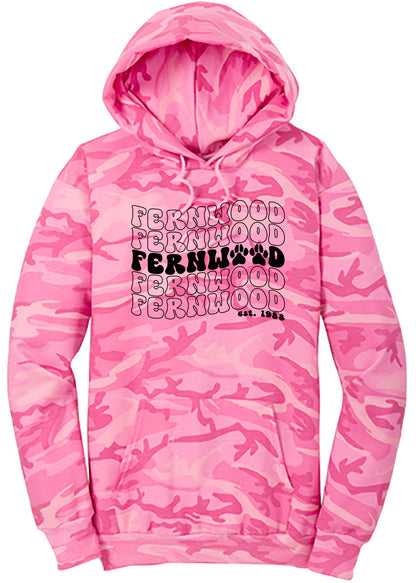 Core Fleece Camo Pullover Hooded Sweatshirt