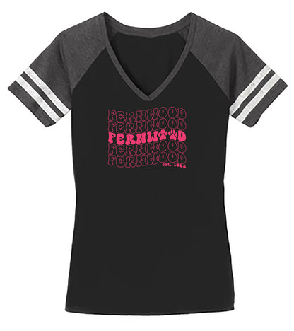 Women’s Game V-Neck Tee