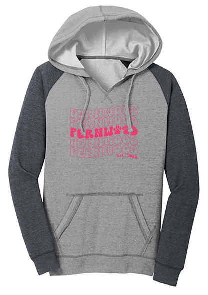 Women’s Lightweight Fleece Raglan Hoodie